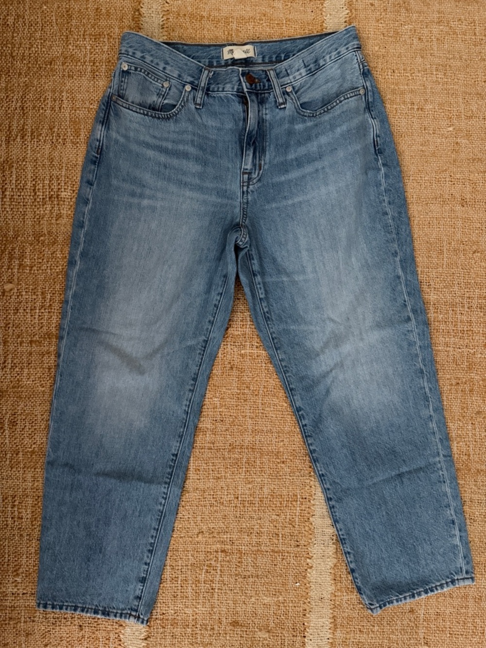 Madewell Light Blue slouchy Boyfriend Jeans size 28p